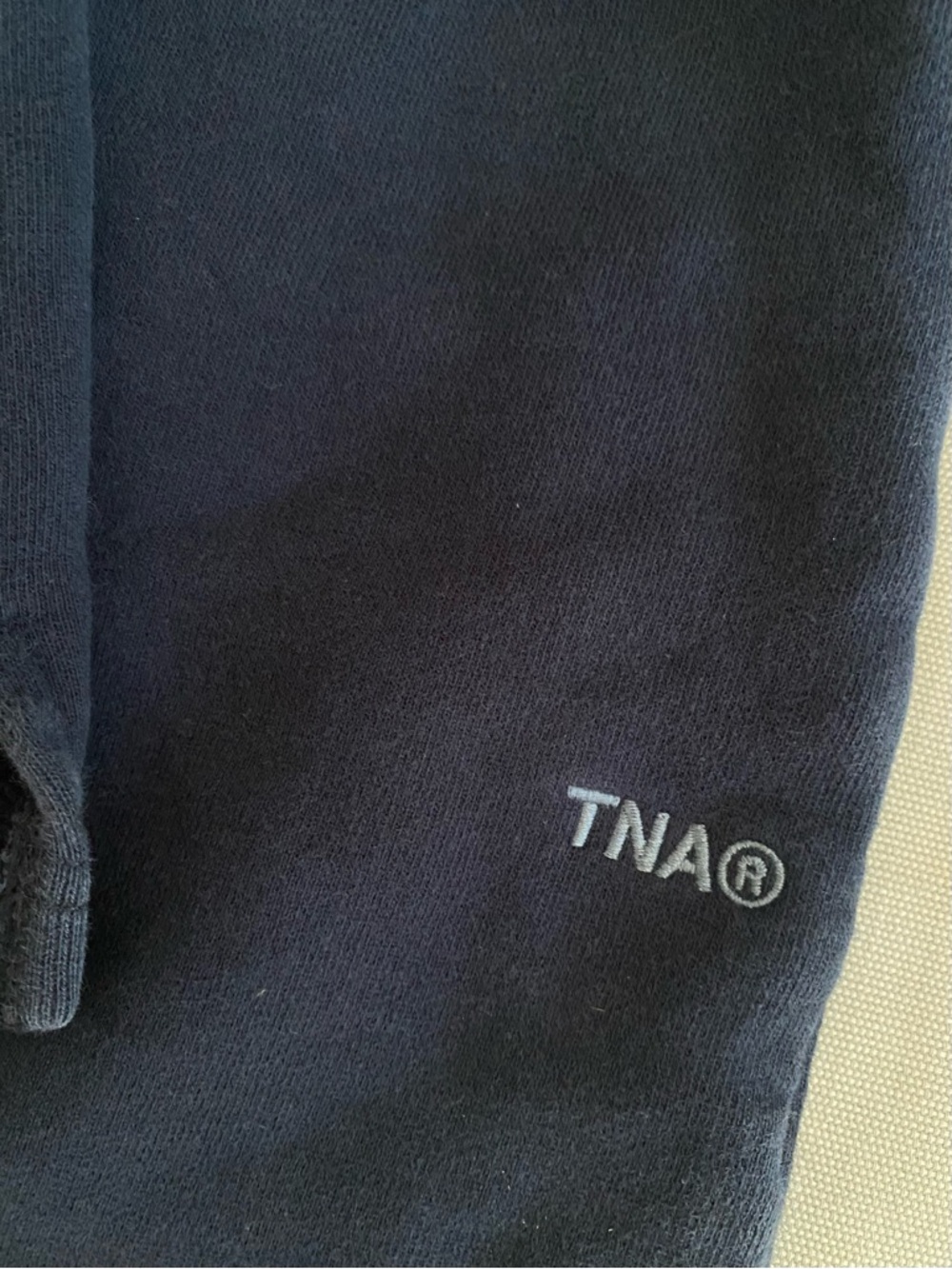 TNA cozy sweat fleece mini short